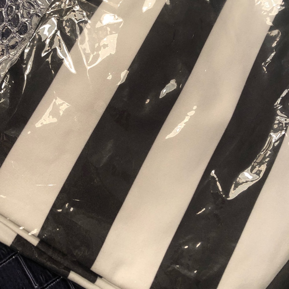 Fashion nova high waist black white leggings Small - Picture 4 of 5